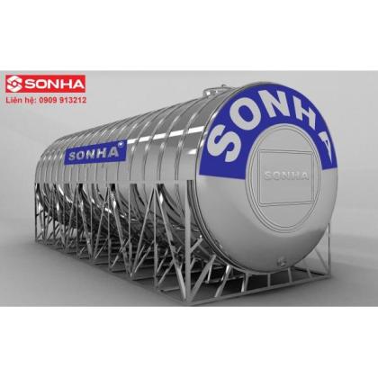 Bồn Nước Inox Sơn Hà 25000L Ngang