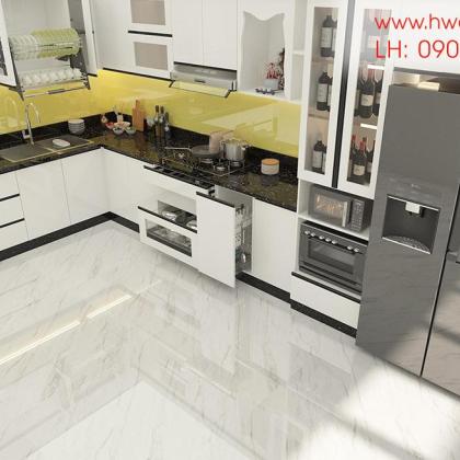 Kệ bếp inox 304 cửa Acrylic HWARC 01