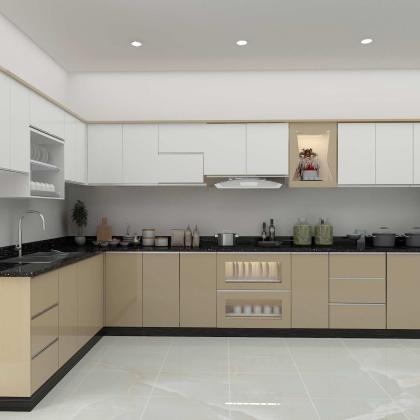 Kệ bếp inox 304 cửa Acrylic HWARC 06