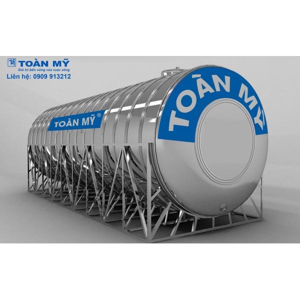 Bồn Nước Inox Toàn Mỹ 10000L Ngang