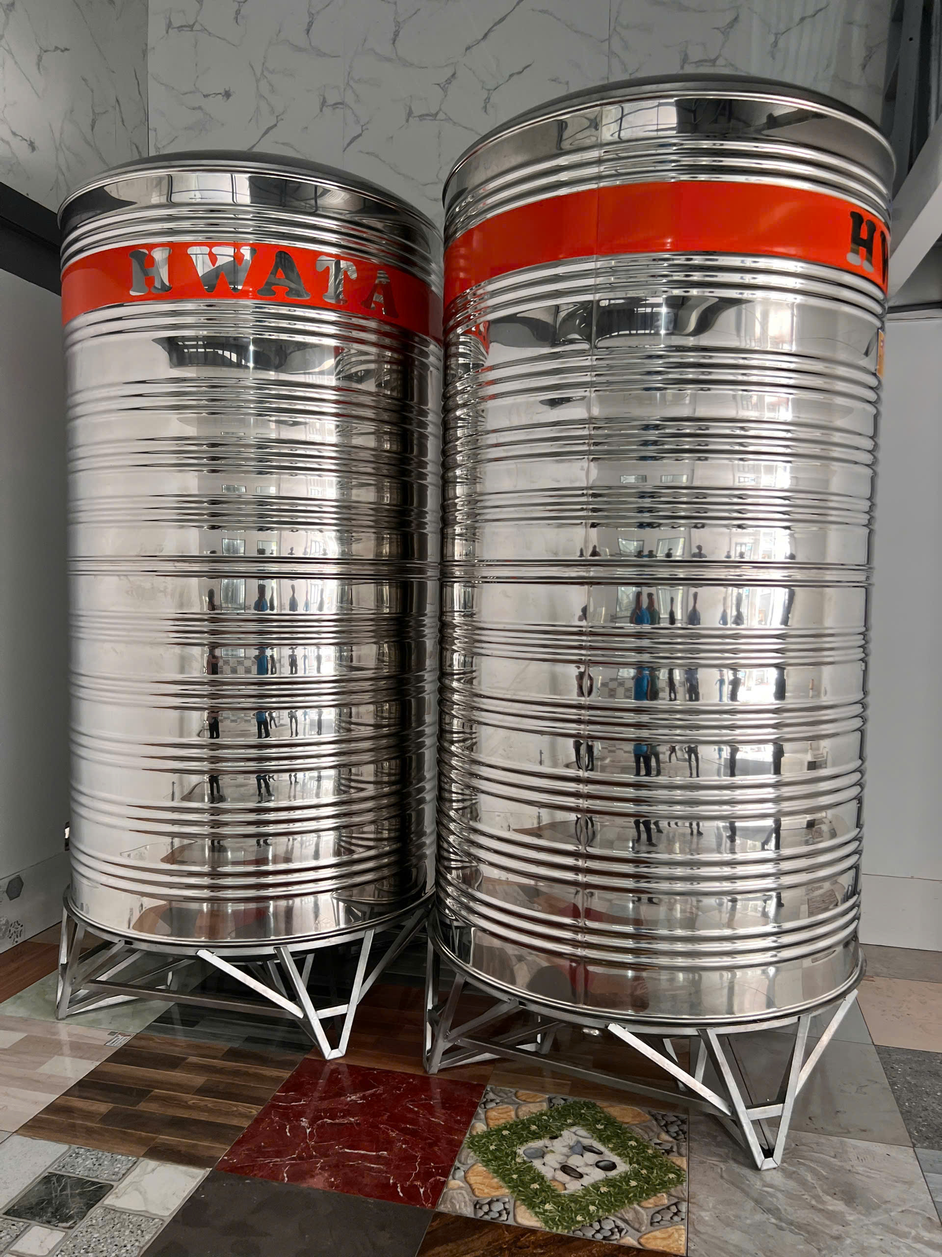 Các thương hiệu bồn inox 15 khối đứng chính hãng