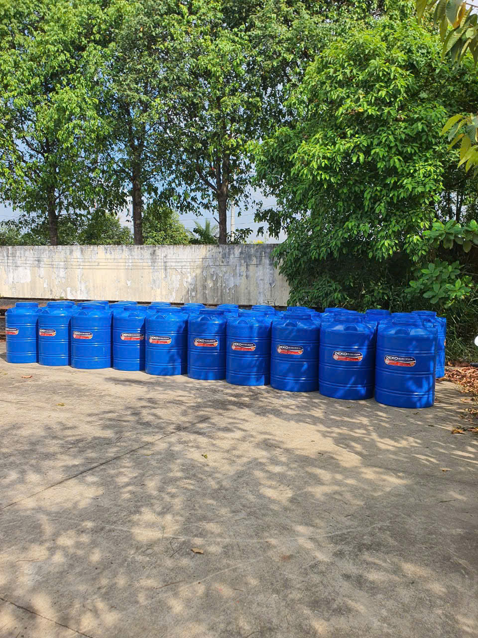 Cách lắp bồn nhựa 700L đứng an toàn