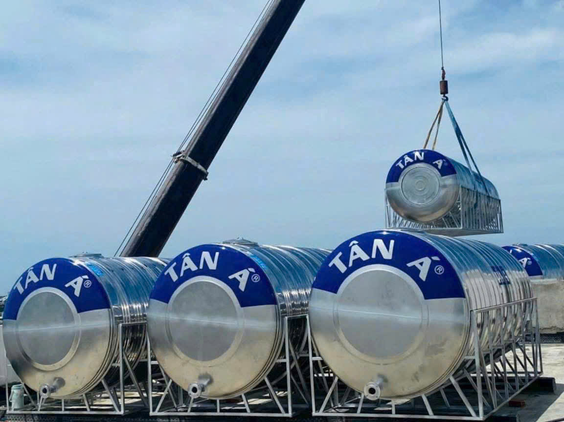 Bảng giá bồn inox 15000L ngang theo thương hiệu năm 2026