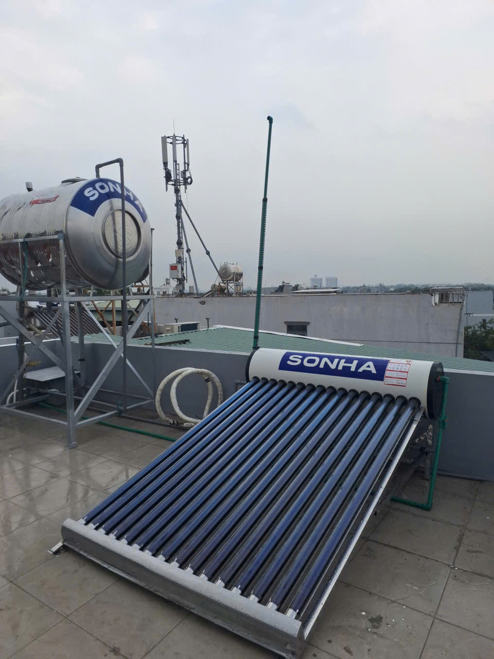Cách đo kích thước bồn inox 1000L ngang