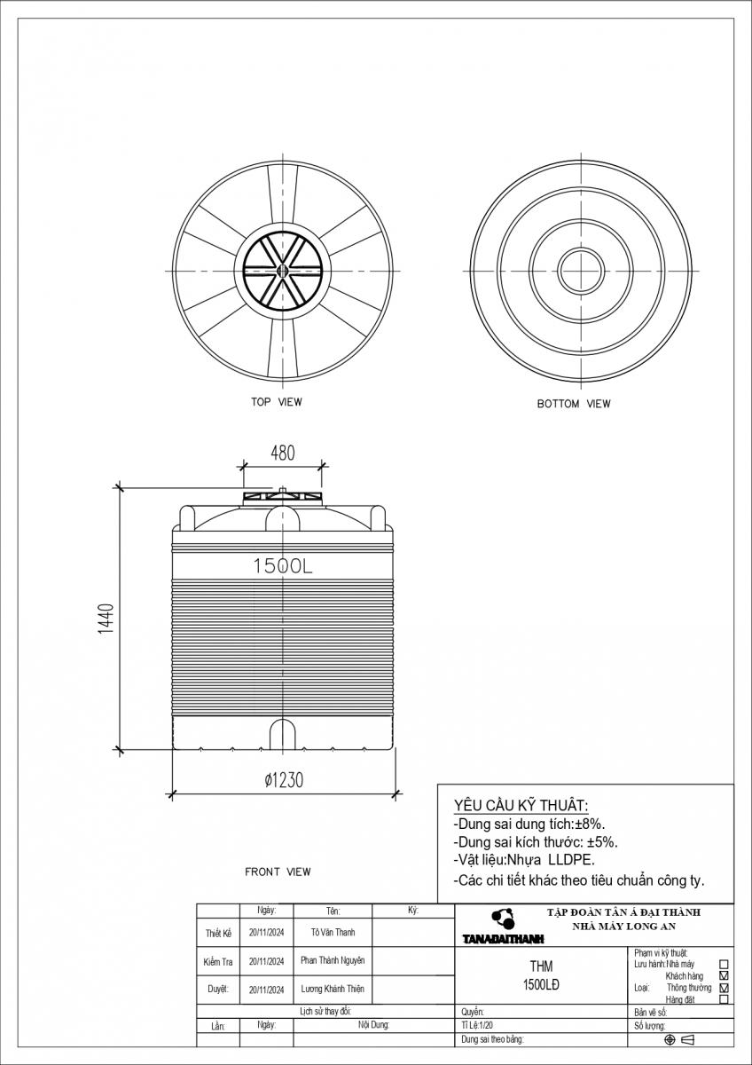 ban ve bon nhua 1500l dung dai thanh