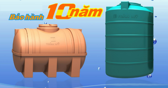 Bồn nước nhựa Toàn Mỹ