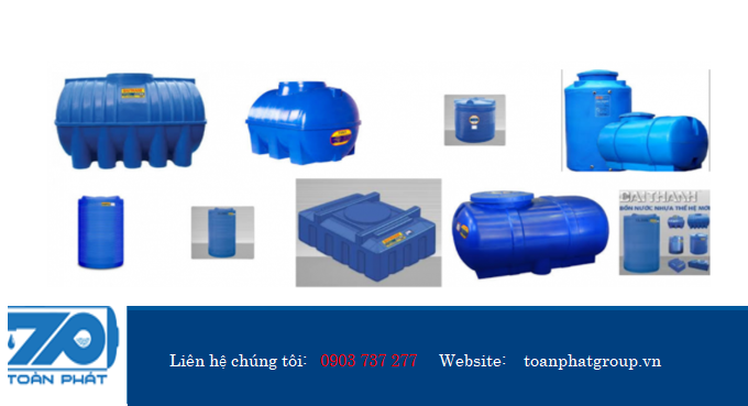 Bồn chứa nước bằng nhựa giá rẻ 500l tại toàn phát 