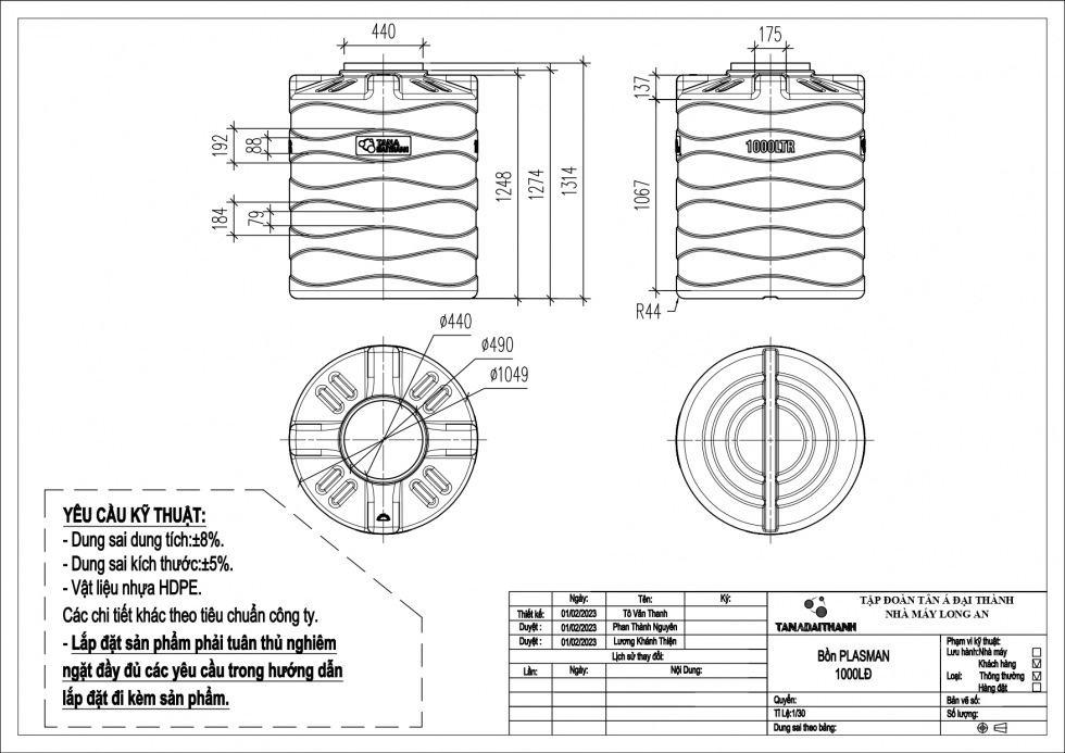 ban ve bon nhua 1000l dung plasman dai thanh