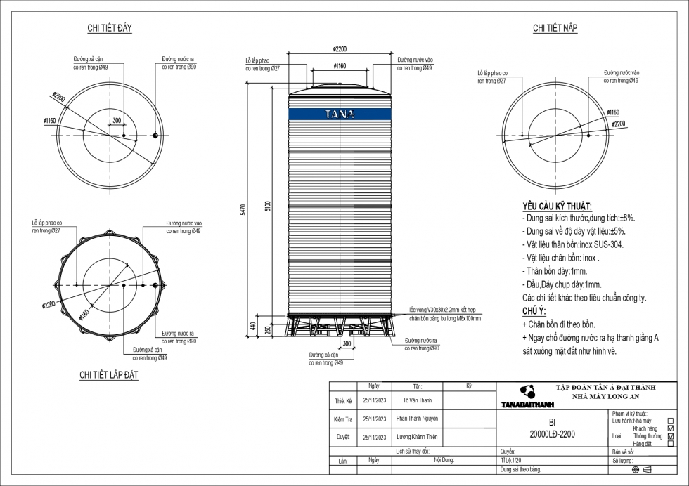 bang ve bon nuoc inox tan a 20000l dung