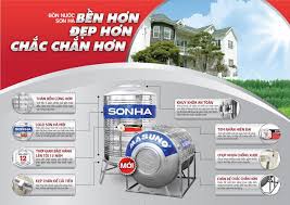 Cam kết sản phẩm bồn nước inox sơn hà