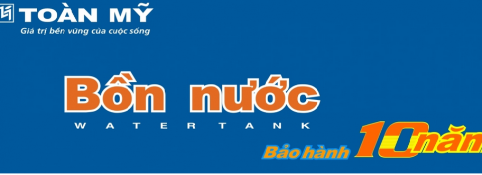 cam kết bảo hành của hãng Toàn Mỹ với loại bồn nước