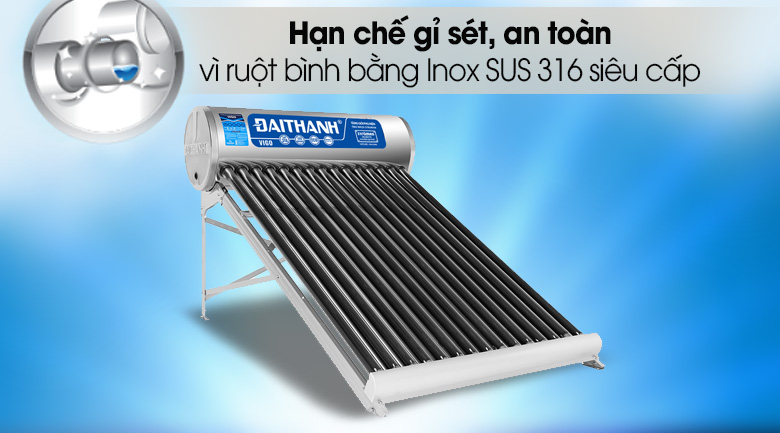 Ruột inox SUS316 siêu bền