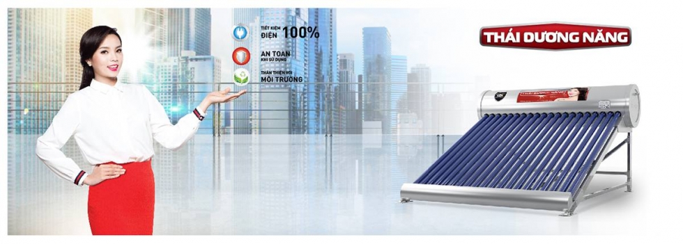 máy nước nóng năng lượng mặt trời Thái Dương Năng Sơn Hà